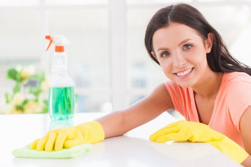 Professional house cleaning in a Wandsworth living room