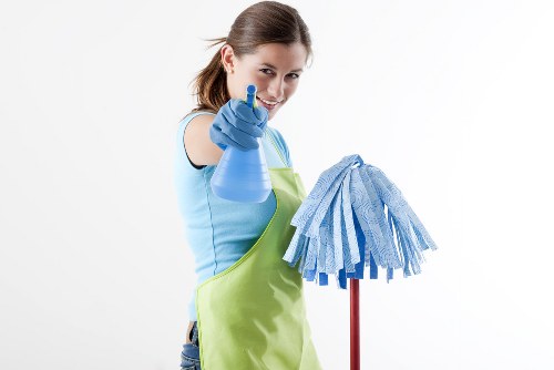 Carpet cleaning quote being calculated for a home in Wandsworth
