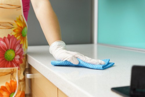 Customer complaint review process for carpet cleaning service