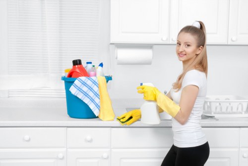 Commercial post-construction cleaning in Wandsworth office space