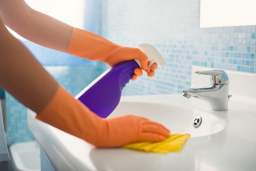 Customer booking confirmation for carpet cleaning services