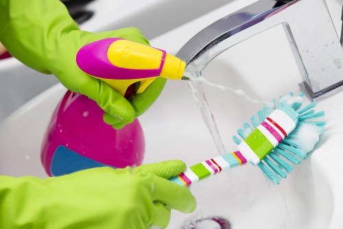 Waste handling and environmental compliance for cleaning services