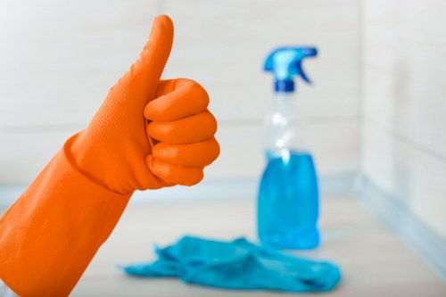 Commercial cleaners in Wandsworth maintaining office spaces