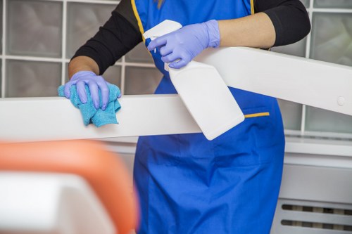 Domestic cleaning tools and supplies ready for a Wandsworth home